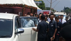 Muzaffarpur pahunche Bihar ke Mukhyamantri Nitish Kumar, kai yojnaon ka kiya shilanyas.