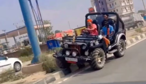 Kanoon ki khuleaam dhajjiyan! Jehanabad mein jeep se stuntbaazi ka khatarnak khel, video viral, police action mein...