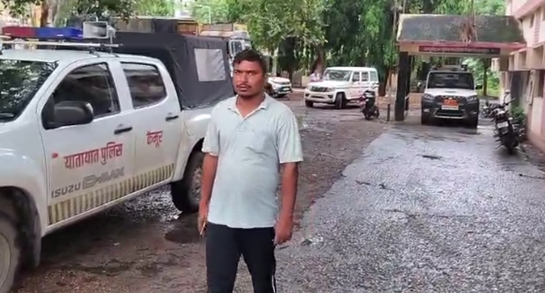 Zila Jaj ke guard par badmashon ne kiya jaanleva hamla, poli