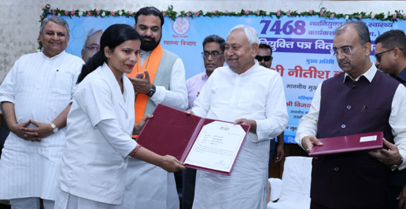 Mukhyamantri ne 7468 navniyukt mahila swasthya karyakarta (A