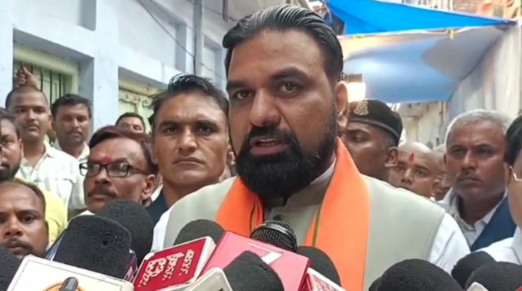 Jahanabad mein Deputy CM Samrat Chaudhary ne Tejashwi Yadav 