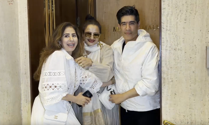 Rekha ke Stylish look ne udaye Fans ke hosh, Urmila Matondka Rekha ke Stylish look ne udaye Fans ke hosh, Urmila Matondka