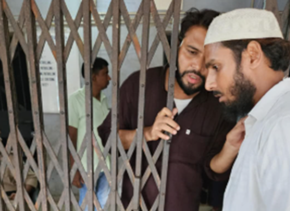 Nalanda se AIMIM ke pradesh sachiv Shameem Akhtar giraftar, Nalanda se AIMIM ke pradesh sachiv Shameem Akhtar giraftar,