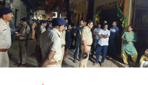 "Rajdhani Patna mein apradhi chust.. Police sust... Ramkrishna Nagar thana kshetra mein kirana dukan sanchalak Vikram Kumar Jha ki goli maarkar hatya"