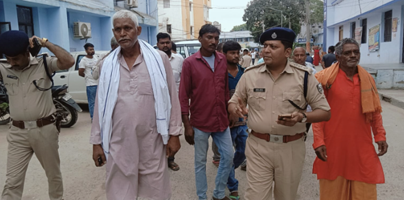 Police abhiraksha mein kaidi ki hui maut, parijanon ne polic Police abhiraksha mein kaidi ki hui maut, parijanon ne polic