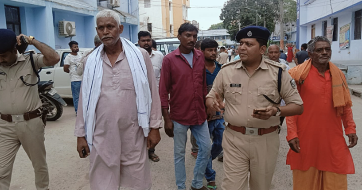 Police abhiraksha mein kaidi ki hui maut, parijanon ne polic