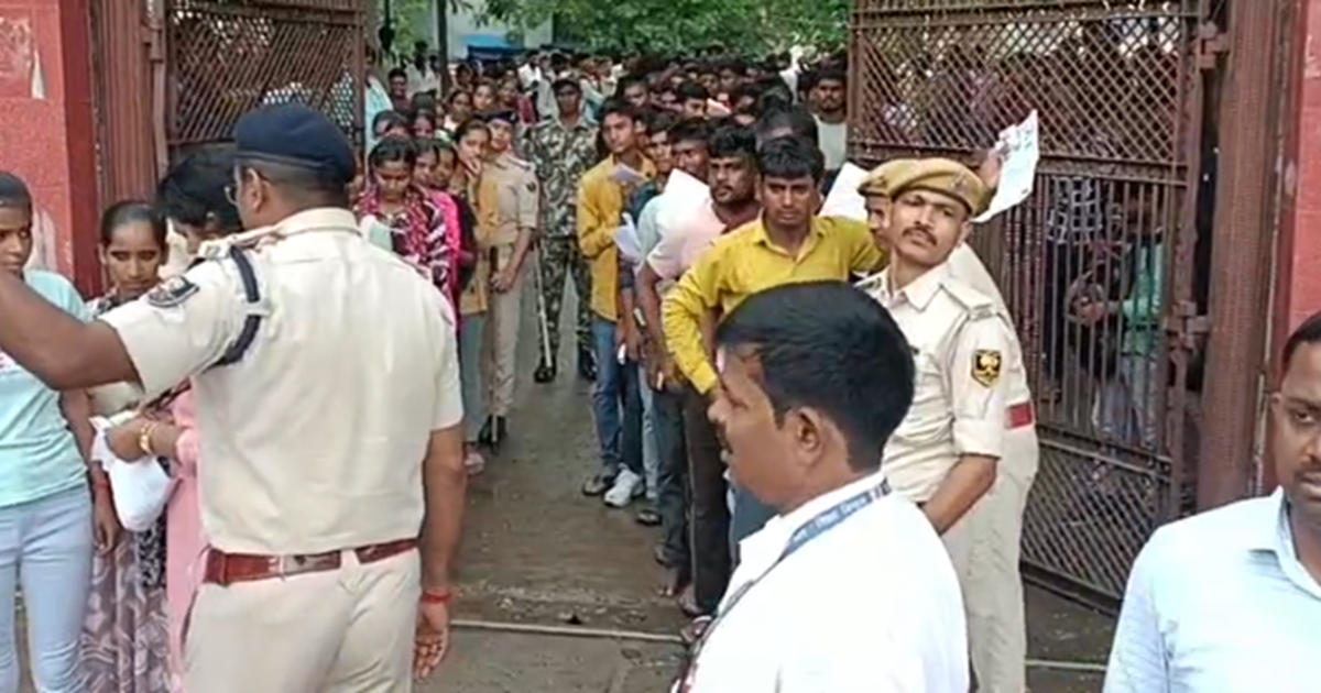 Bihar Police Exam : Sipahi Bharti Pariksha Shantipoorn Mahau