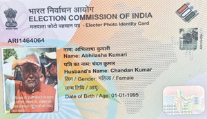 Bihar mein gazab ka ho raha khel : Mahli ki voter ID par CM Nitish Kumar ki tasveer, dekh hans pade log...