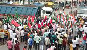 Bihar Band : Bihar band ka vyaapak asar Jahanabad mein sadak jaam, dukaanon par taale, prashaasan...
