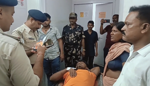 Bihar News: Apradhi ne ek yuvak ko maari goli, ghatna CCTV mein kaid.