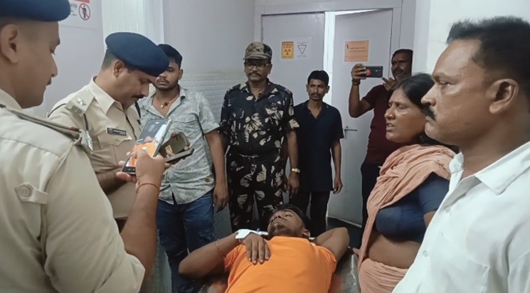 Bihar News: Apradhi ne ek yuvak ko maari goli, ghatna CCTV m Bihar News: Apradhi ne ek yuvak ko maari goli, ghatna CCTV m
