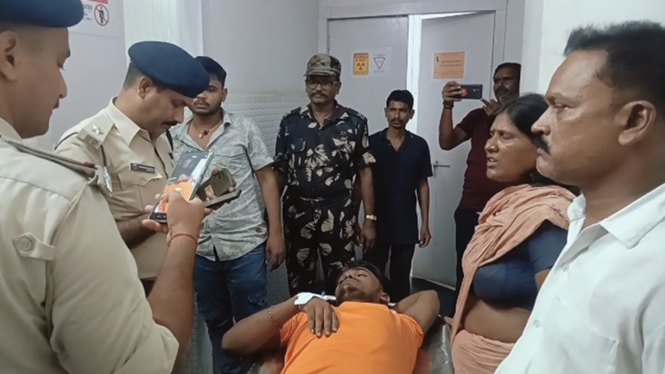 Bihar News: Apradhi ne ek yuvak ko maari goli, ghatna CCTV m
