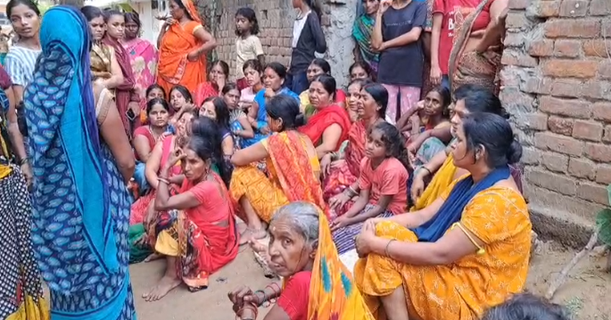 Patna mein mahila ki hatya se hadkamp, sote hue apradhiyon n