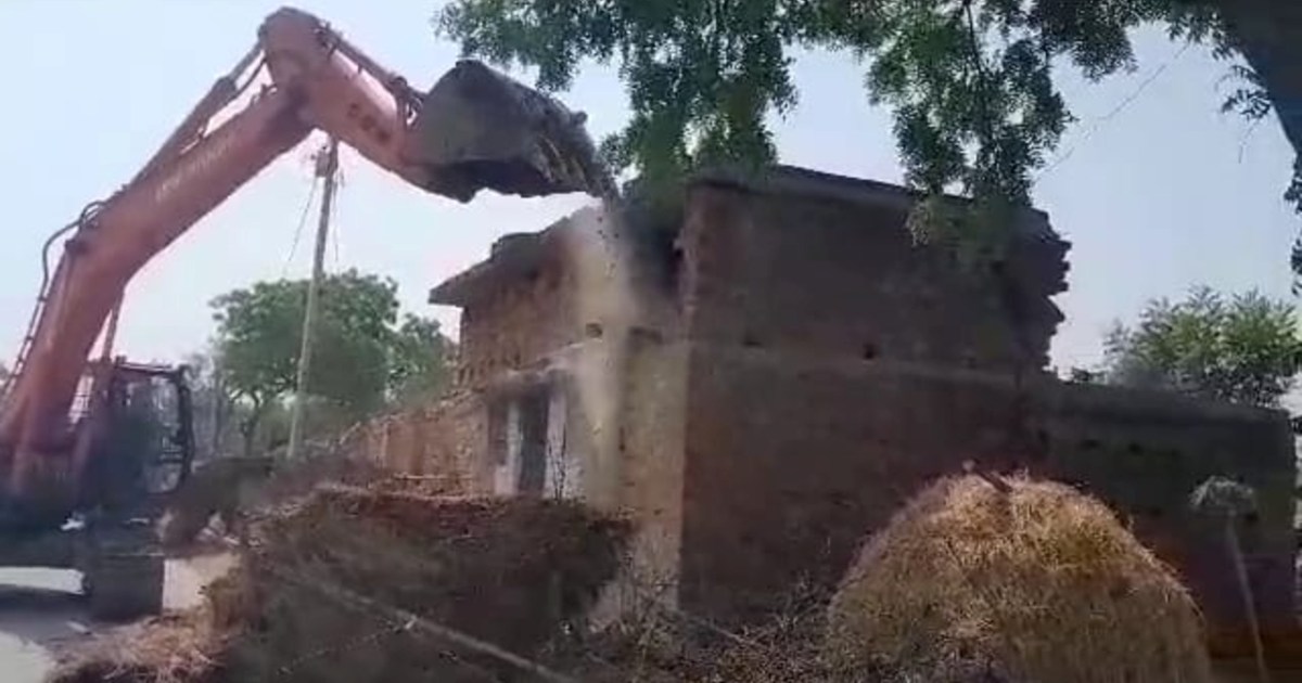 Home of Dalits destroyed in Aurangabad, homeless in the scor