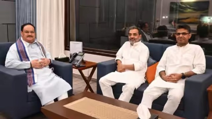 Kushwaha met Nadda, can make a big announcement before the m