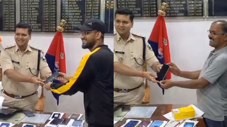 Gaya police returned the lost happiness of the people, takin