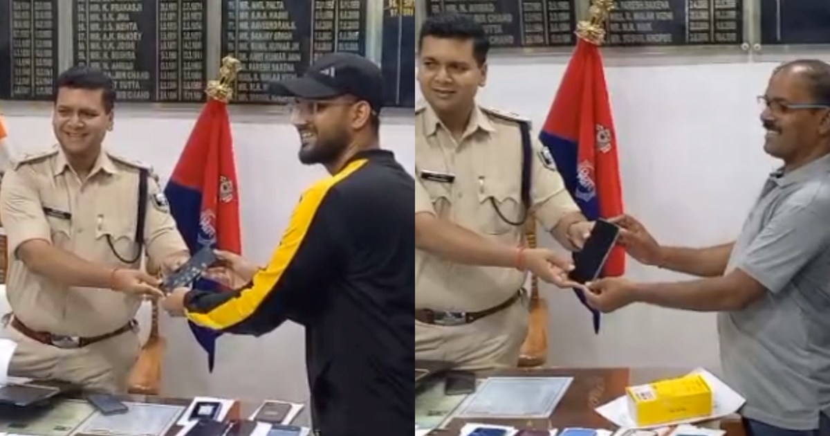 Gaya police returned the lost happiness of the people, takin