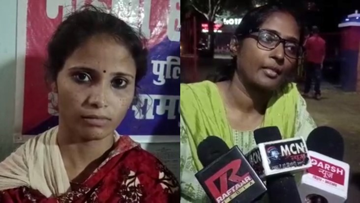 Women's help desk did wonders, handed over the lost girl to Women's help desk did wonders, handed over the lost girl to