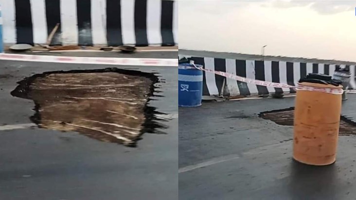 Now SP Singla's bridge is crumbling in Buxar, anger prevails Now SP Singla's bridge is crumbling in Buxar, anger prevails