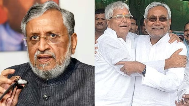 Sushil Modi surrounded Lalu-Nitish, said- 'Emergency-like si Sushil Modi surrounded Lalu-Nitish, said- 'Emergency-like si
