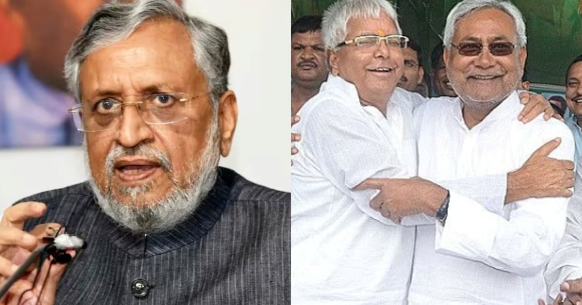 Sushil Modi surrounded Lalu-Nitish, said- 'Emergency-like si