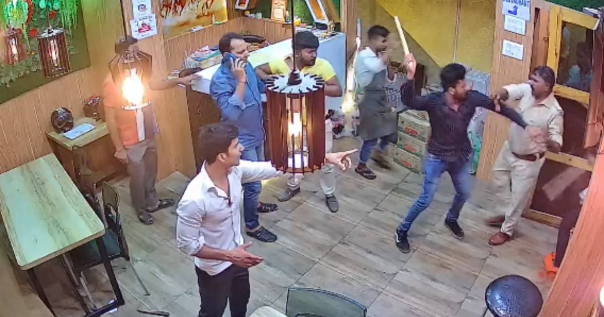 Hooliganism of Municipal Corporation personnel, entering the