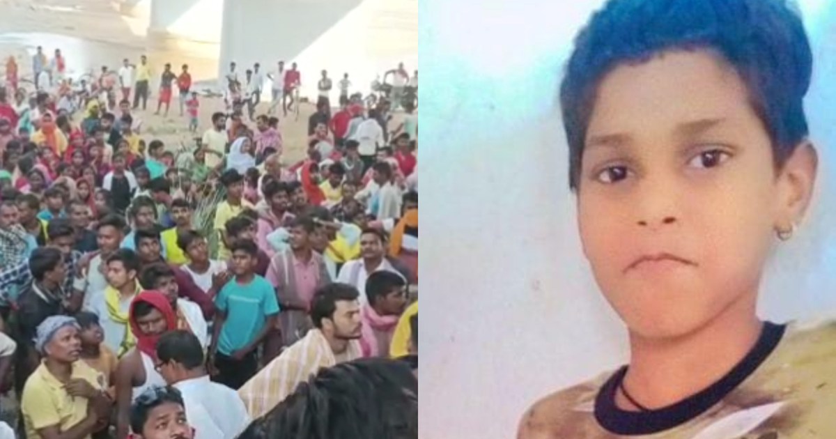 Child trapped in the middle of peeler, rescue operation goin