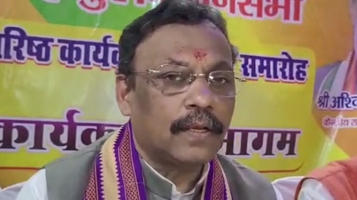 BJP's National General Secretary Vinod Tawde reached Buxar, BJP's National General Secretary Vinod Tawde reached Buxar,