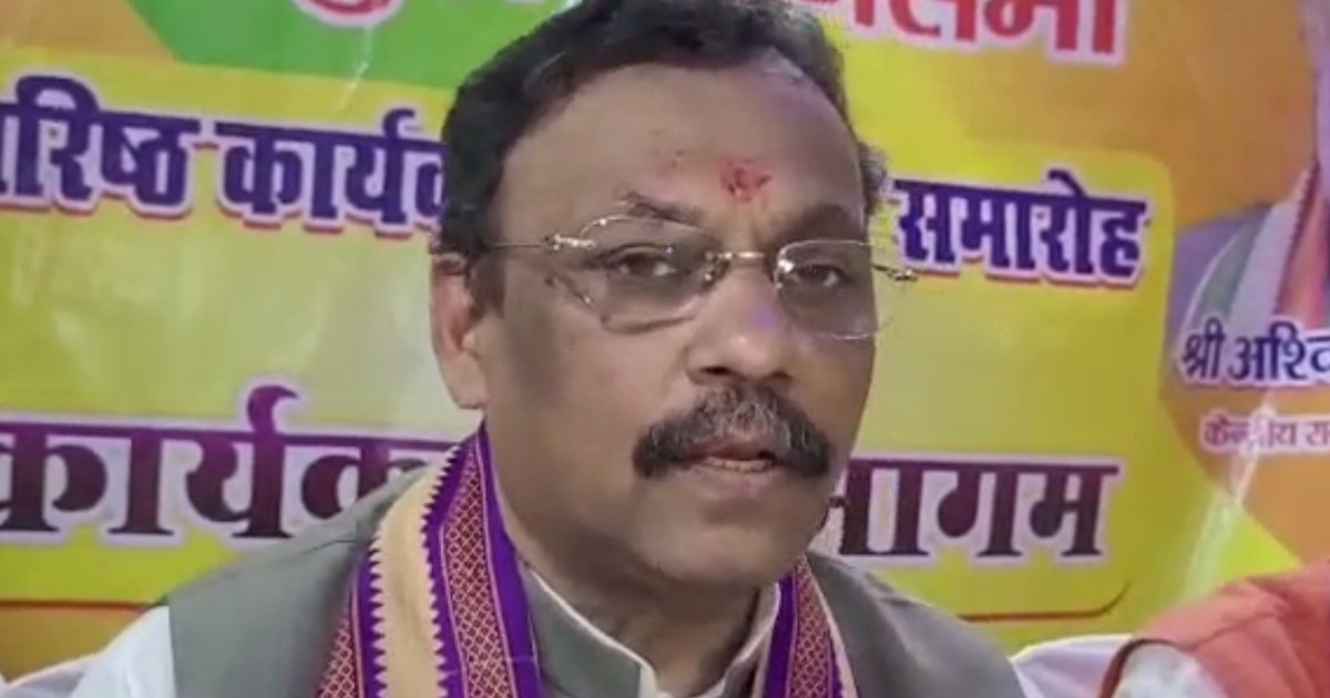 BJP's National General Secretary Vinod Tawde reached Buxar, 