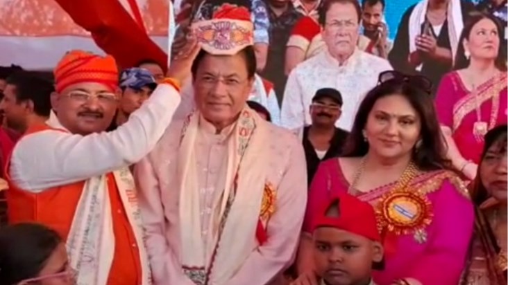 Siya-Ram from Ramayana reached Darbhanga, said- 'It is a goo Siya-Ram from Ramayana reached Darbhanga, said- 'It is a goo