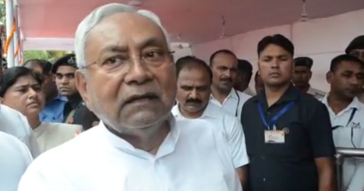 CM Nitish got angry on Odisha accident, said- 'This governme