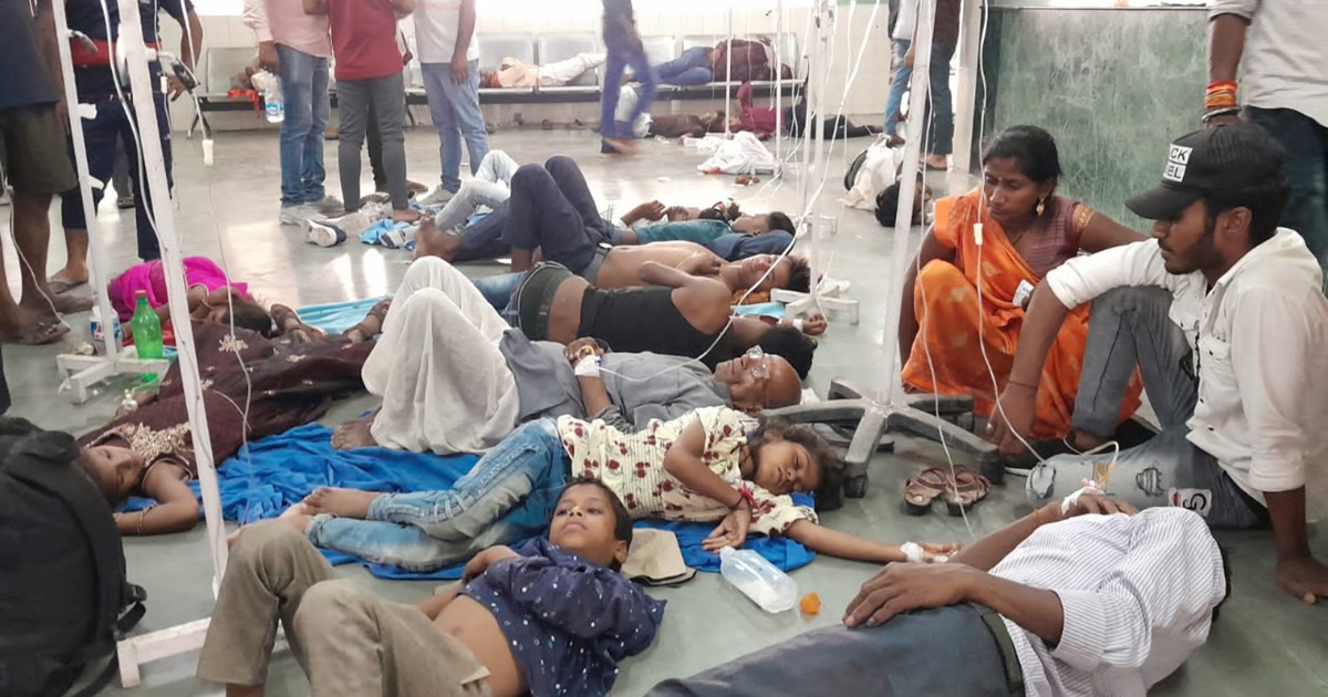 Baraati ate tasty food after suppressing a lot, then it happ