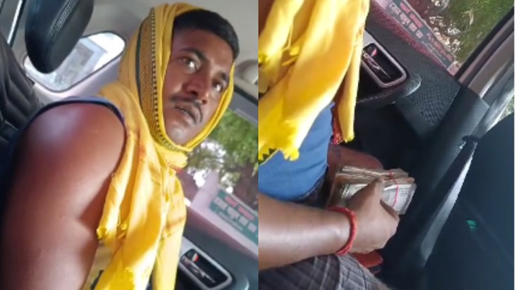 Video of excise department driver taking bribe went viral, g