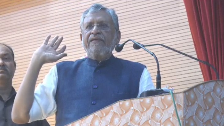 Eclipse on AIIMS construction in Darbhanga, Sushil Modi blas Eclipse on AIIMS construction in Darbhanga, Sushil Modi blas