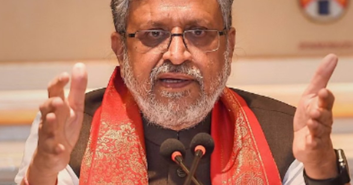 Sushil Modi lashed out at CM Nitish, advised him to give up 