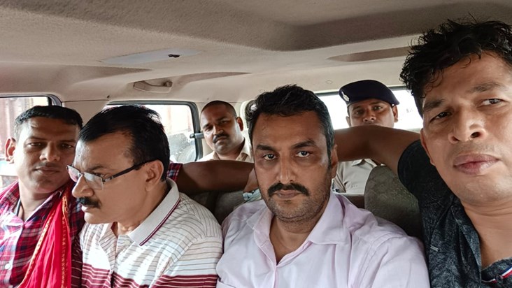 Big raid of surveillance department, SHO and driver arrested