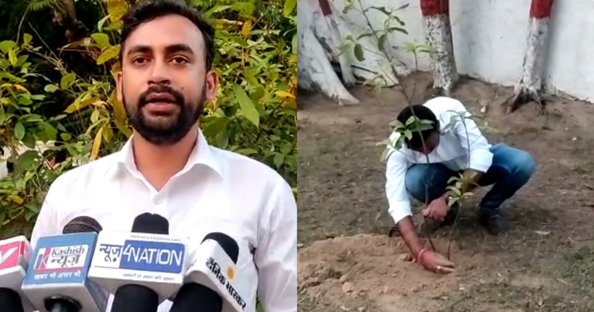 Meet Purnia's 'Tree Man', instead of his family, he celebrat