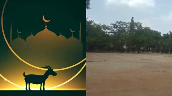 Strong preparations for Bakrid in Patna, no entry for common Strong preparations for Bakrid in Patna, no entry for common