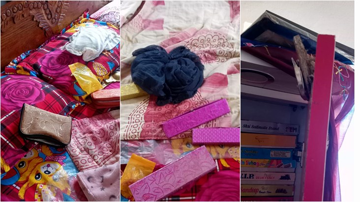 A major theft incident took place in broad daylight in Danap