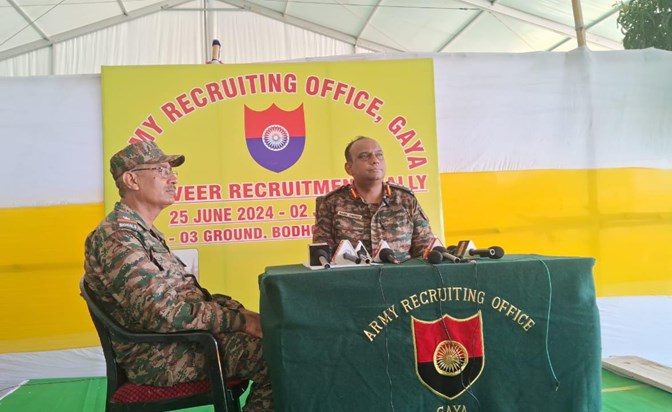Army recruitment under Agniveer Yojana in Bodh Gaya starts t
