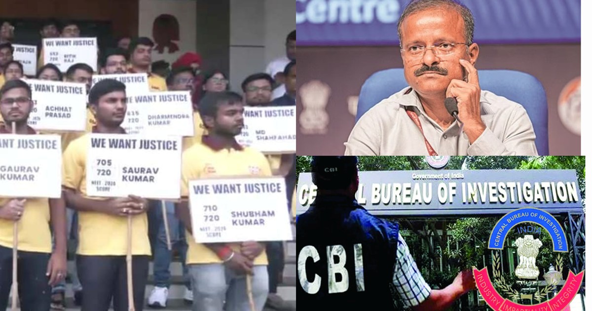 CBI investigation of NEET UG exam, NTA chief removed from po