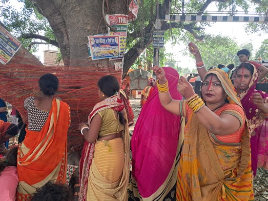 Married women are enthusiastic about Vat Savitri fast