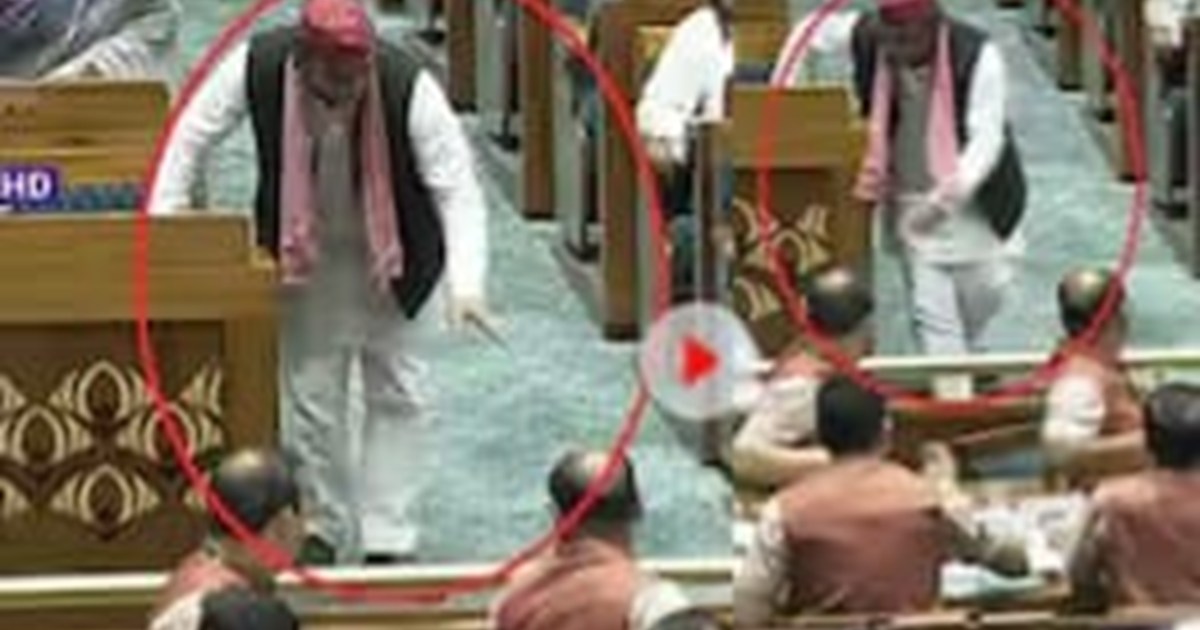 When CPIML MP Rajaram Singh faltered after taking oath, then