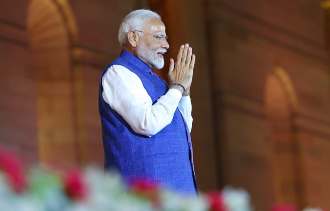 Narendra Modi took charge as PM for the third consecutive ti