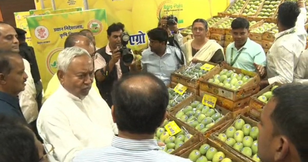 CM Nitish inaugurated the Mango Festival, see the picture