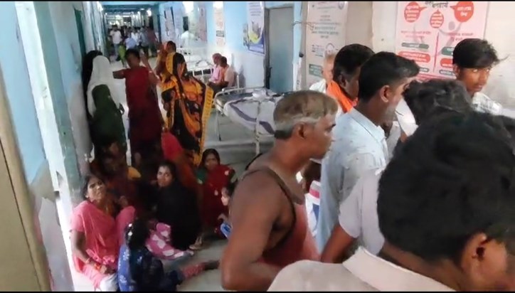 Laborer dies during work in West Champaran, commotion ensues Laborer dies during work in West Champaran, commotion ensues