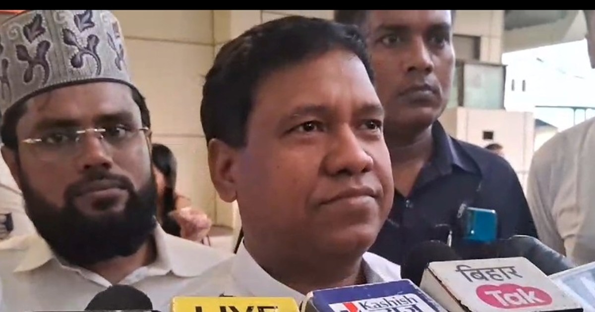 Jitn Ram majhi ko mntraly Milne pr beta Santosh sumn pm ka r