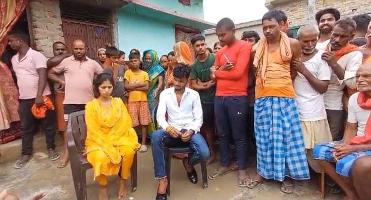 Marriage without engagement, villagers forcefully did it in 