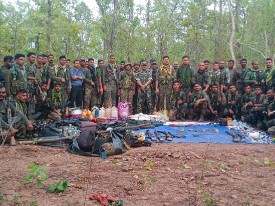 Saranda Forest Naxali Incounter 