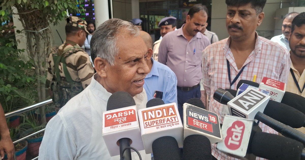 Kendriy mntri ramnath thakur ka byan